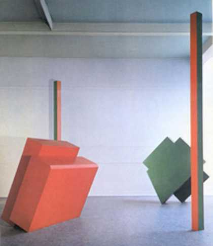 Archive photograph of Call (1968) by Phillip King, late 1960s/early 1970s.
