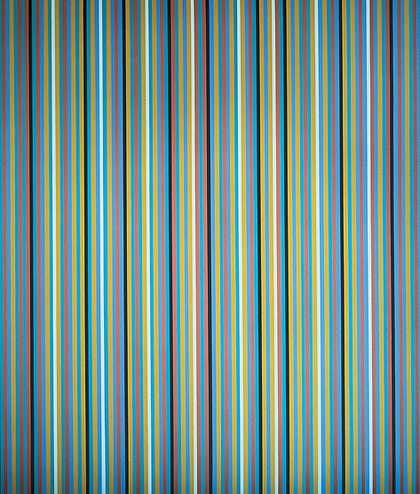 Silvered, 1981 oil on linen 240.7 x 203.2 cm